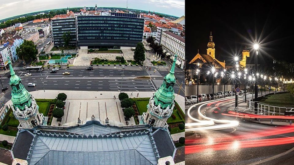 Evening photo walk in Győr
