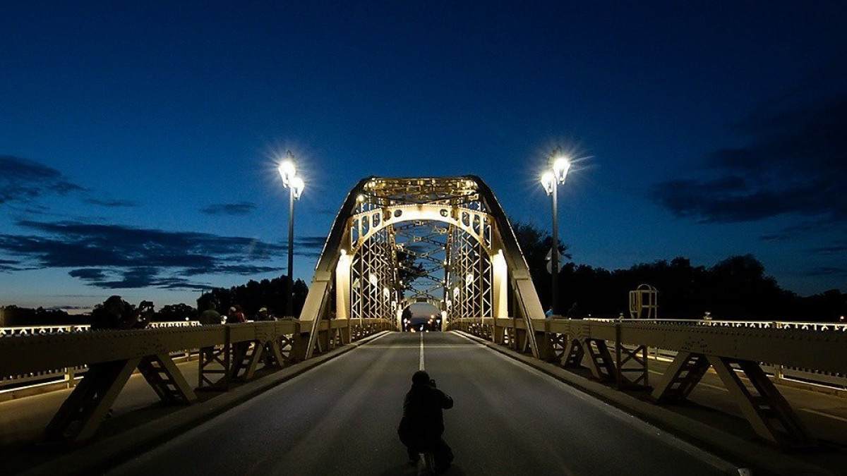 Evening photo walk in the downtown of Győr