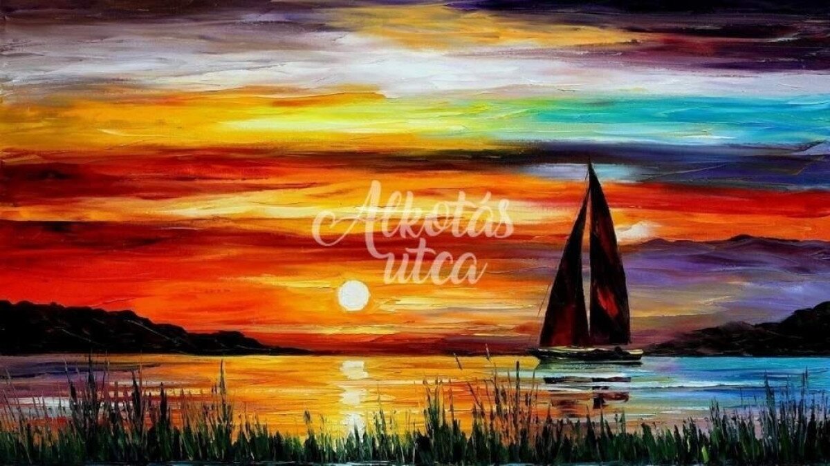 Experience-painting: Sailboat