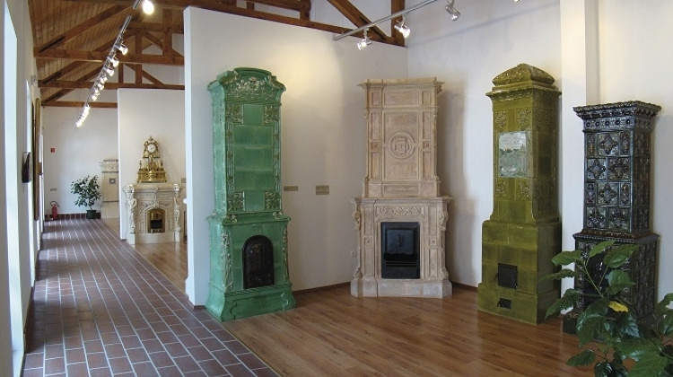 Fruhmann House, Tile stove-collection (Rómer Flóris Art and Historical Museum)