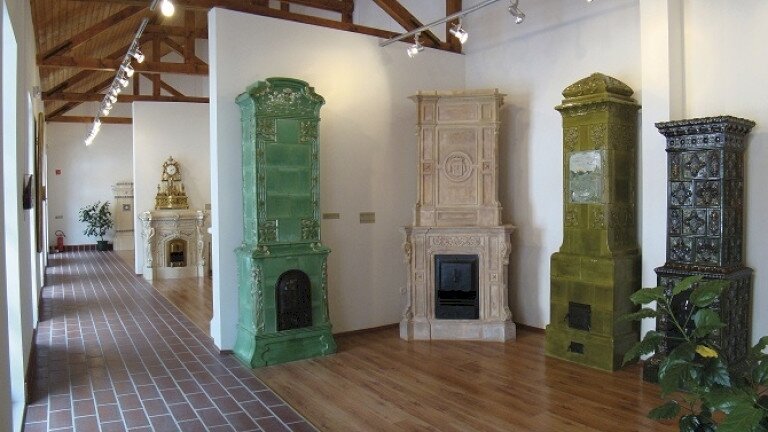 Fruhmann House, Tile stove-collection (Rómer Flóris Art and Historical Museum)
