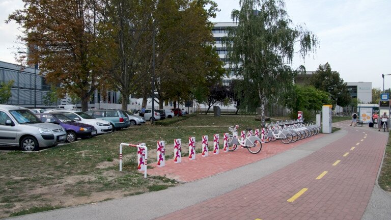 GyőrBike Közösségi Kerékpár 2. állomás