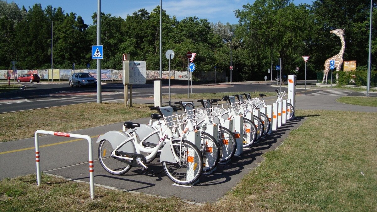 GyőrBike Közösségi Kerékpár 22. állomás