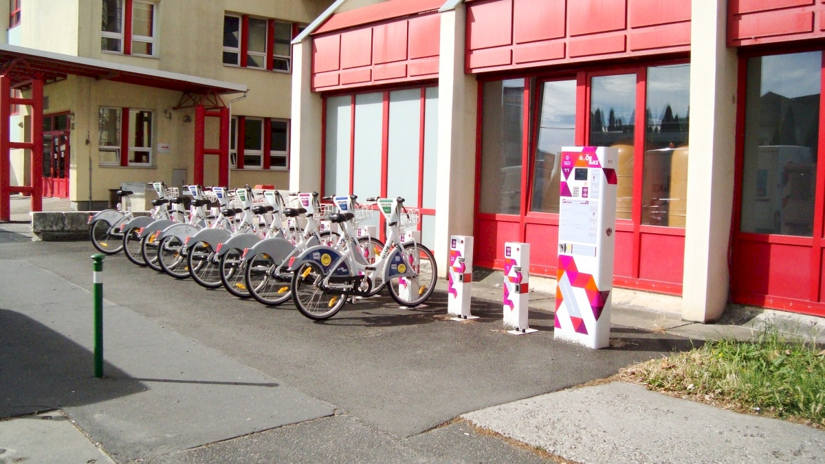 GyőrBike Public Bike Station Nr. 11.