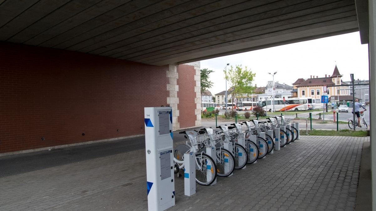 GyőrBike Public Bike Station Nr. 14.