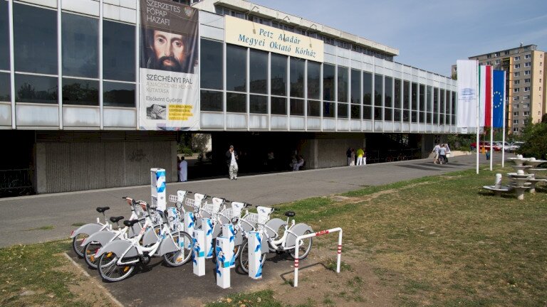 GyőrBike Public Bike Station Nr. 16.