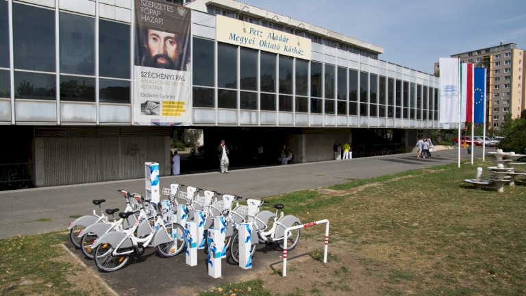 GyőrBike Public Bike Station Nr. 16.