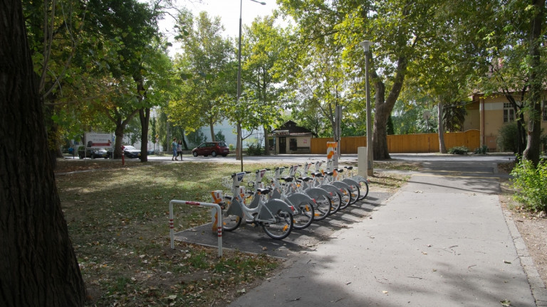 GyőrBike Public Bike Station Nr. 17.