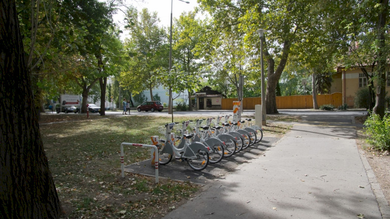 GyőrBike Public Bike Station Nr. 17.