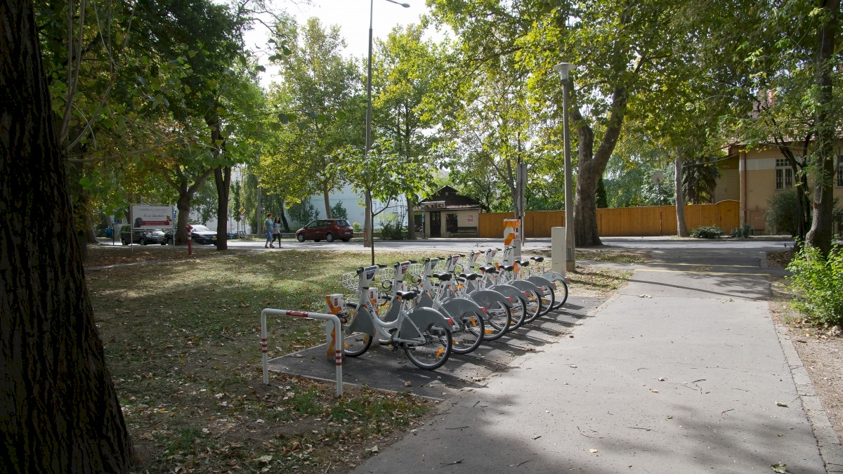 GyőrBike Public Bike Station Nr. 17.