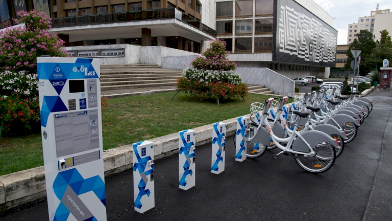 GyőrBike Public Bike Station Nr. 20.