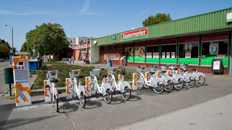 GyőrBike Public Bike Station Nr. 23.