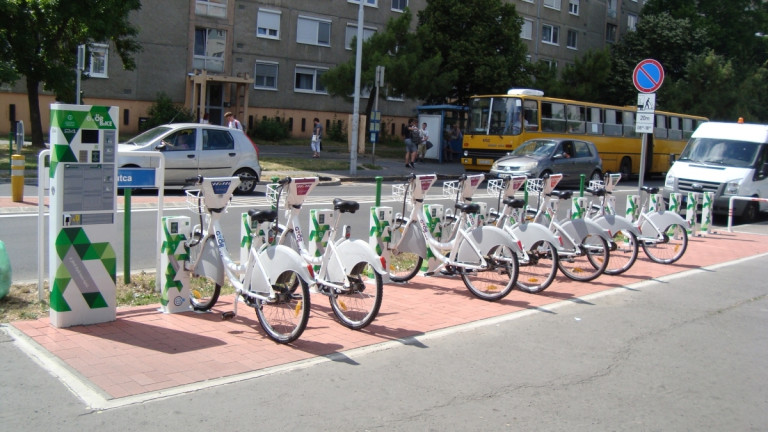 GyőrBike Public Bike Station Nr. 24.