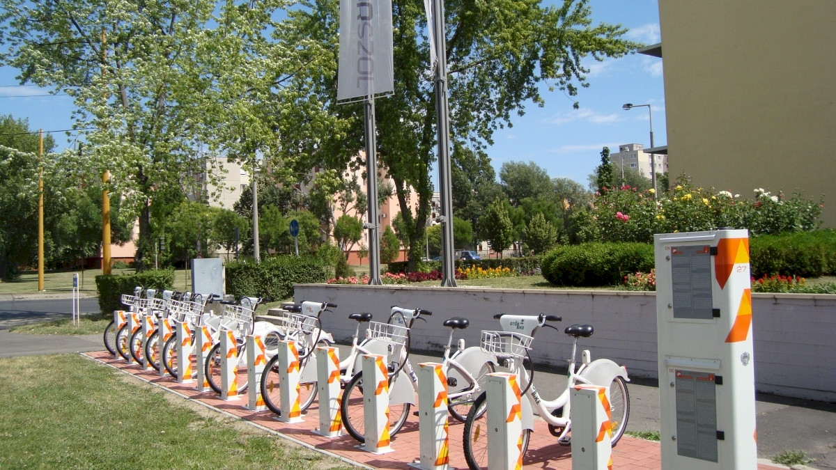 GyőrBike Public Bike Station Nr. 27.