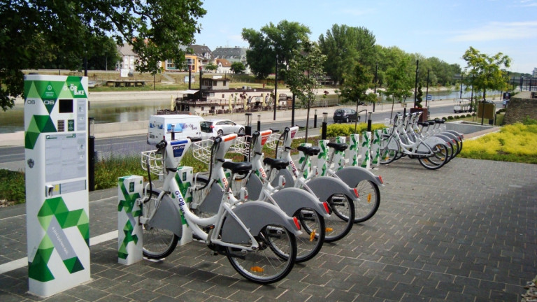 GyőrBike Public Bike Station Nr. 6.