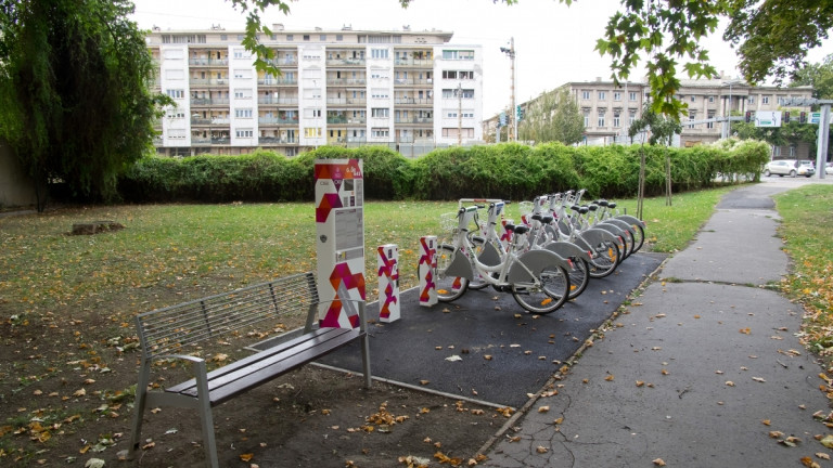 GyőrBike Public Bike Station Nr. 8.