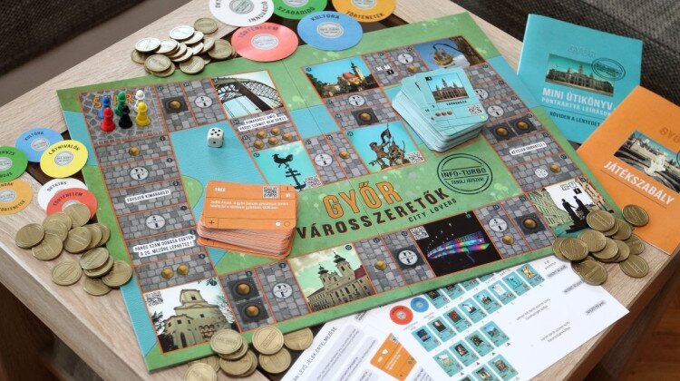 Győr City Lovers Board Game