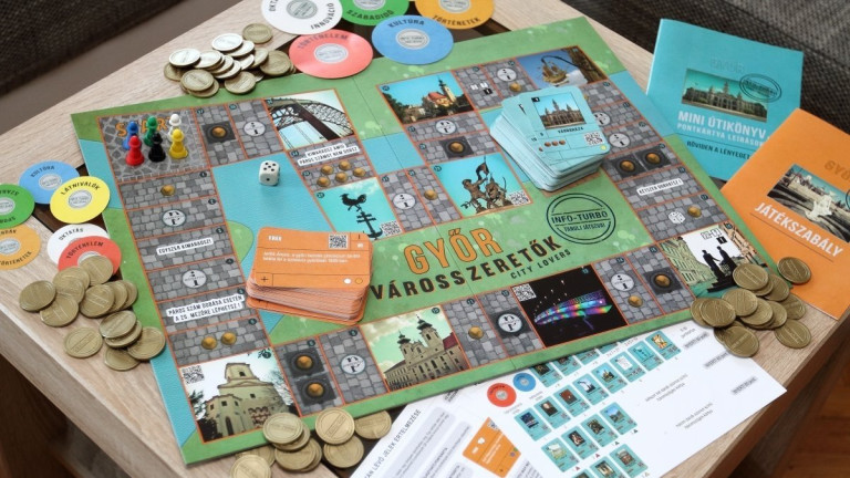 Győr City Lovers Board Game